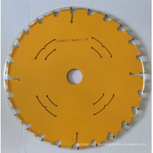 Kreissägeblatt 270mm 24 Zähne Rund Dünnschnittsägeblätter, mit Schalldämpferschlitzen, zum Schneiden von weichem Hartholz